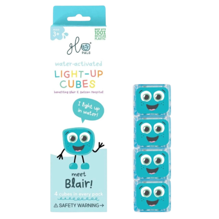 Glo Pals light up cubes Blair blauw - klein paleis