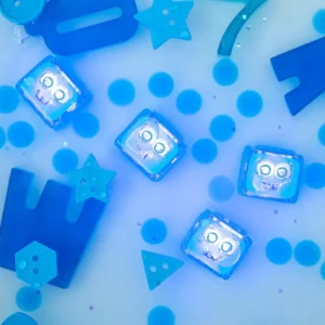 Glo Pals light up cubes Blair blauw - klein paleis